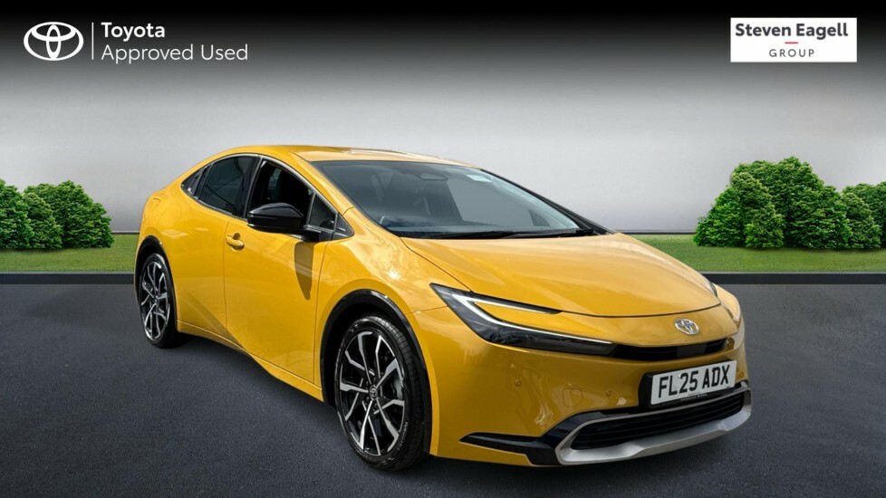 Toyota Prius 2.0 13.6Kwh Excel Hatchback Plug-in Hyb Yellow