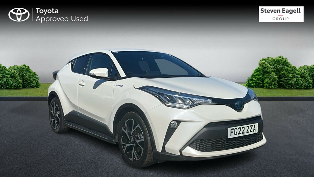Toyota C-Hr 2.0 Vvt-h Design Cvt Euro 6 Ss White