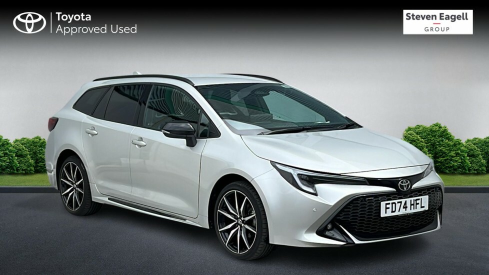 Toyota Corolla 1.8 Vvt-h Gr Sport Touring Sports Cvt Euro 6 Ss FD74HFL Silver