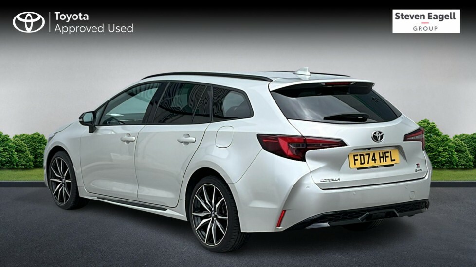 Toyota Corolla 1.8 Vvt-h Gr Sport Touring Sports Cvt Euro 6 Ss FD74HFL Silver #4