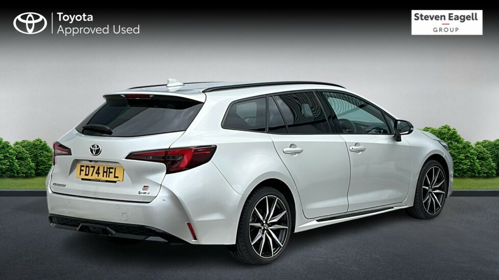 Toyota Corolla 1.8 Vvt-h Gr Sport Touring Sports Cvt Euro 6 Ss FD74HFL Silver #2