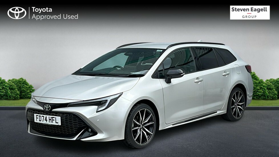 Toyota Corolla 1.8 Vvt-h Gr Sport Touring Sports Cvt Euro 6 Ss FD74HFL Silver #3