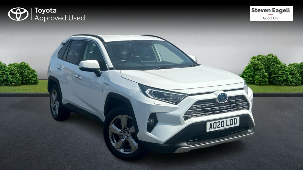 Toyota Rav 4 2.5 Vvt-h Excel Cvt Euro 6 Ss White
