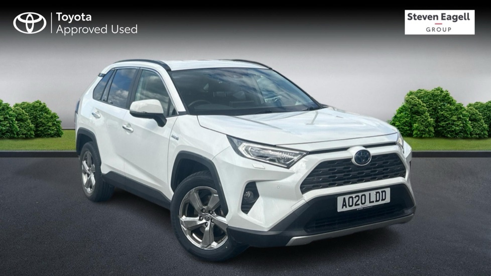 Toyota Rav 4 2.5 Vvt-h Excel Cvt Euro 6 Ss White