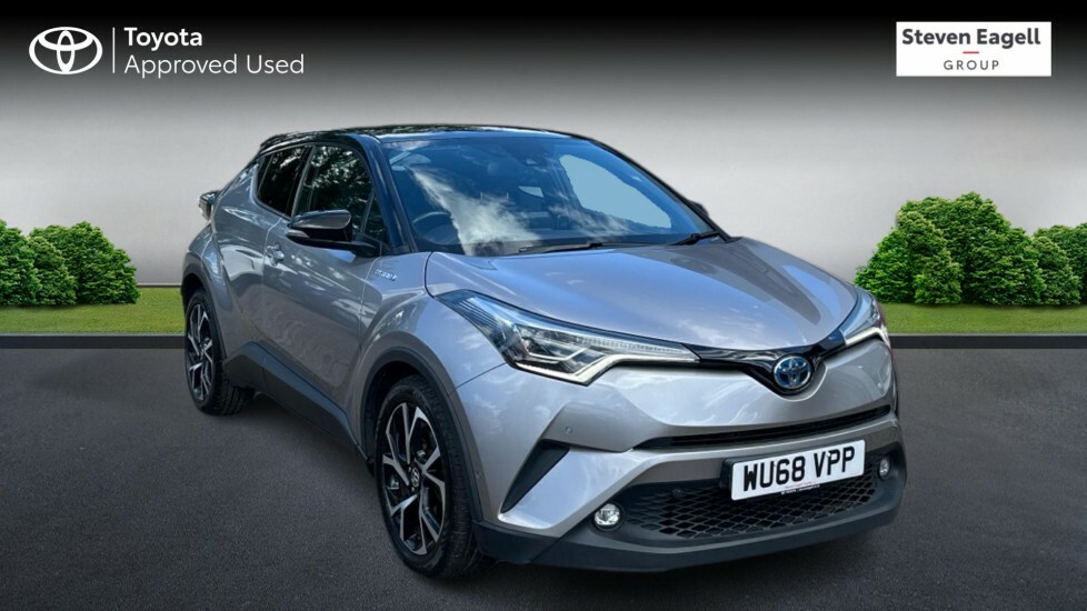 Toyota C-Hr 1.8 Vvt-h Dynamic Cvt Euro 6 Ss Silver