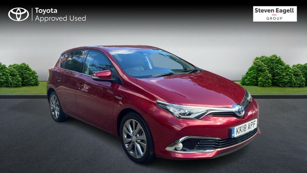 Toyota Auris 1.8 Vvt-h Excel Cvt Euro 6 Ss Red