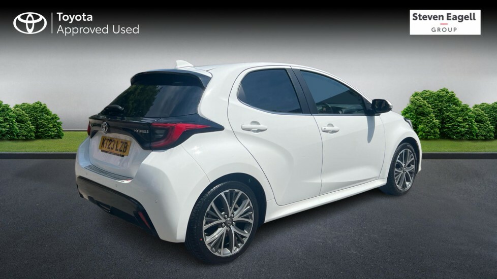 Toyota Yaris 1.5 Vvt-h Excel E-cvt Euro 6 Ss KT23LZB White #2