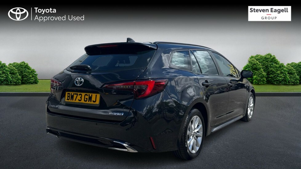 Toyota Corolla 1.8 Vvt-h Icon Touring Sports Cvt Euro 6 Ss BW73GWJ Black #2