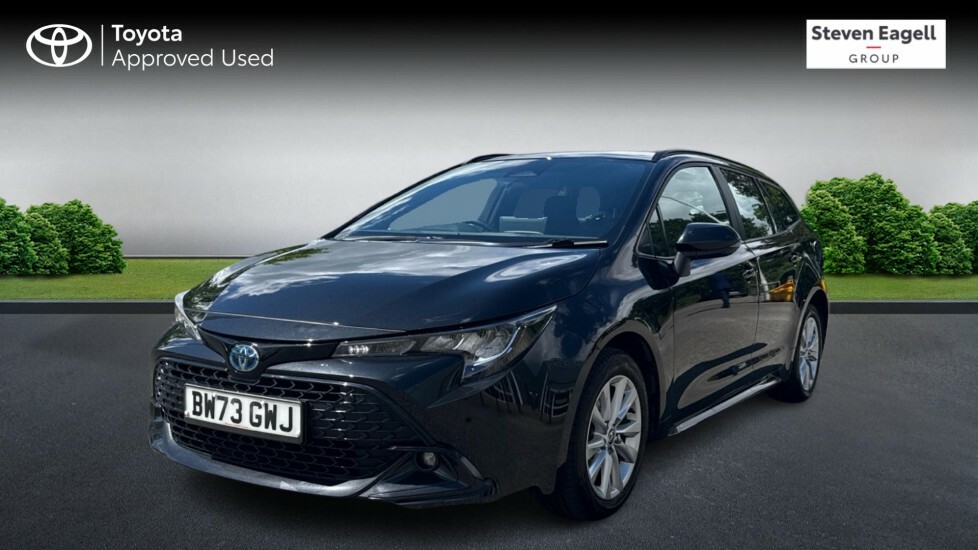 Toyota Corolla 1.8 Vvt-h Icon Touring Sports Cvt Euro 6 Ss BW73GWJ Black #3