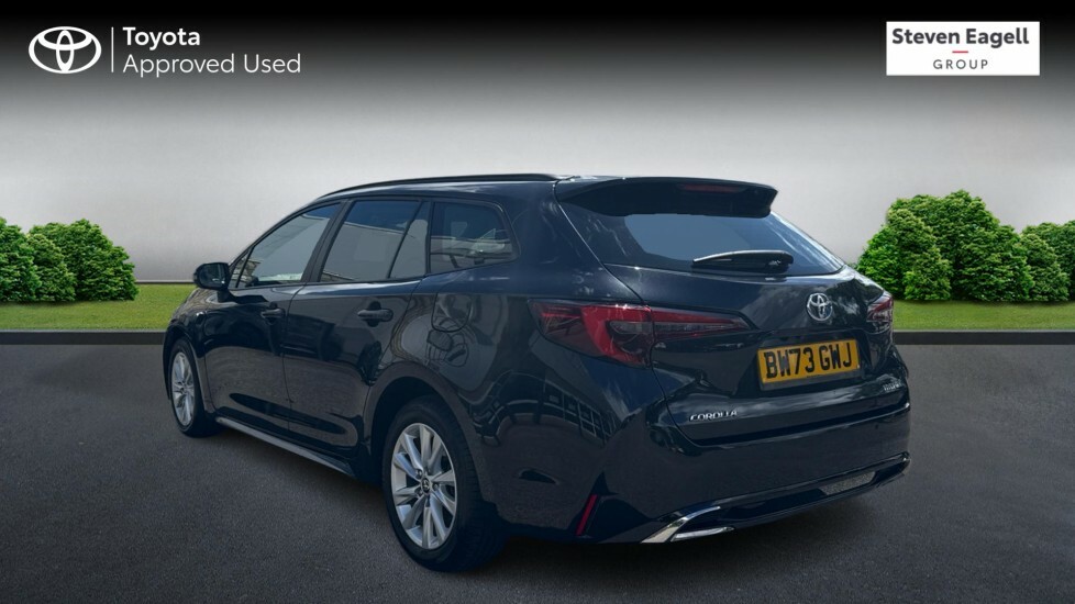 Toyota Corolla 1.8 Vvt-h Icon Touring Sports Cvt Euro 6 Ss BW73GWJ Black #4