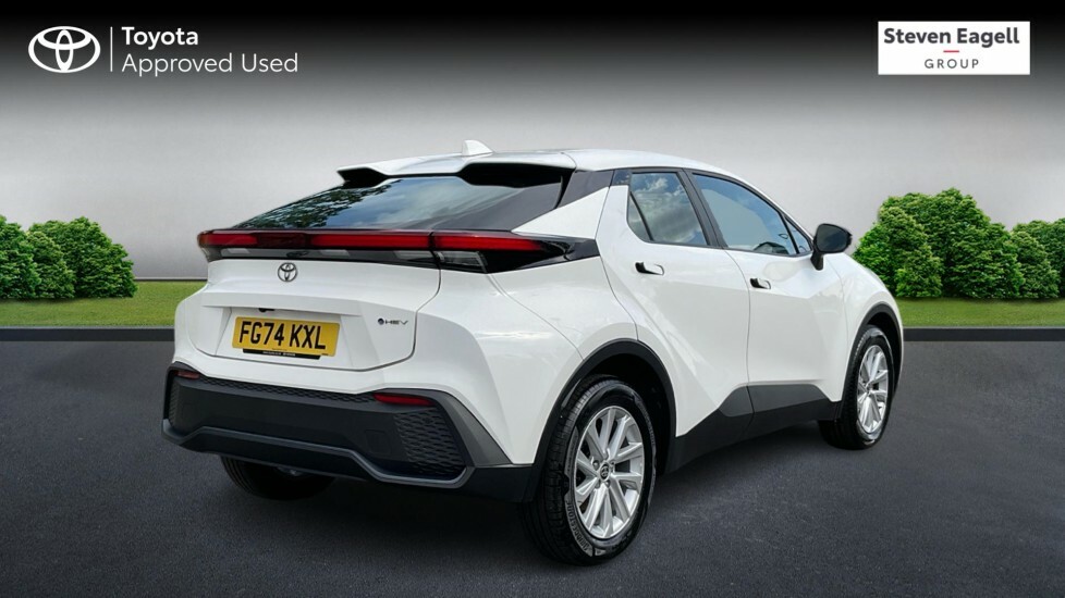 Toyota C-Hr 1.8 Vvt-h Icon Cvt Euro 6 Ss FG74KXL White #2
