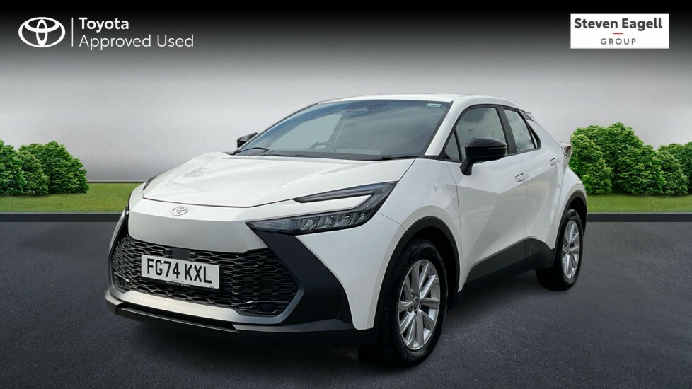 Toyota C-Hr 1.8 Vvt-h Icon Cvt Euro 6 Ss FG74KXL White #3