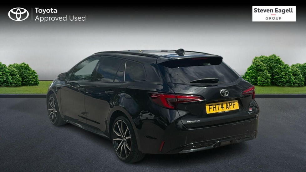 Toyota Corolla 1.8 Vvt-h Gr Sport Touring Sports Cvt Euro 6 Ss FH74APF Black #4