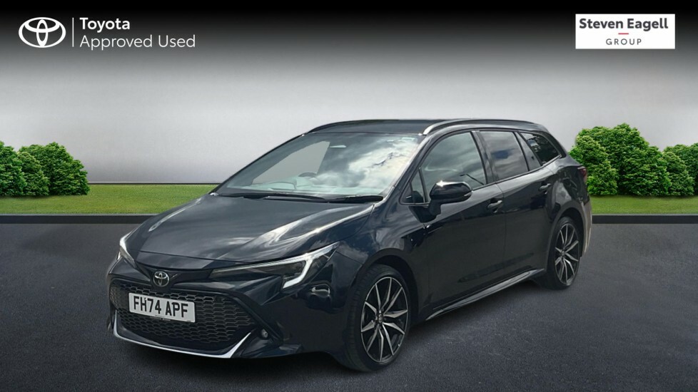 Toyota Corolla 1.8 Vvt-h Gr Sport Touring Sports Cvt Euro 6 Ss FH74APF Black #3