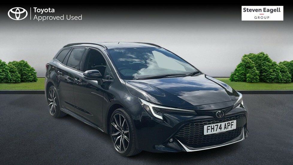 Toyota Corolla 1.8 Vvt-h Gr Sport Touring Sports Cvt Euro 6 Ss FH74APF Black