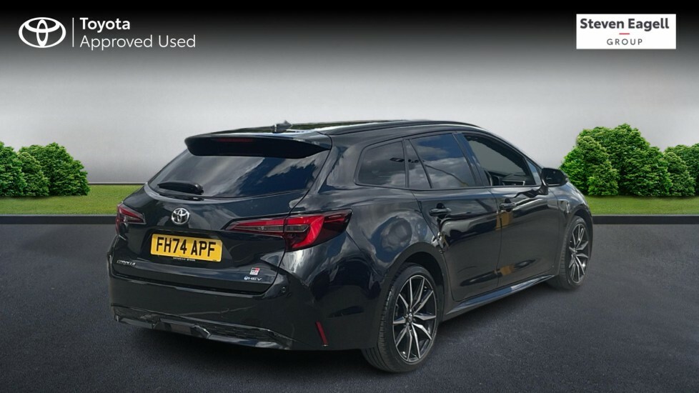 Toyota Corolla 1.8 Vvt-h Gr Sport Touring Sports Cvt Euro 6 Ss FH74APF Black #2