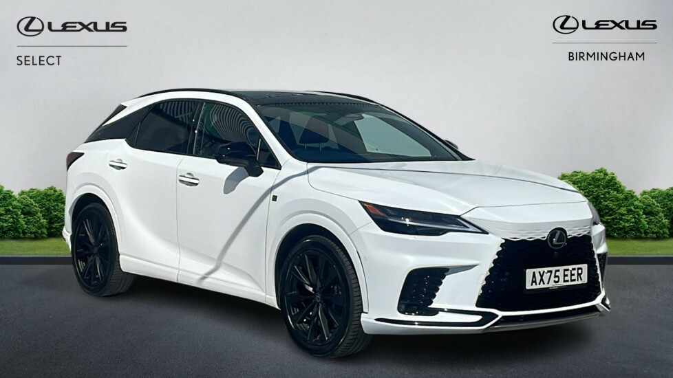 Lexus RX 2.4 500H Turbo F Sport Takumi Direct4 Euro 6 AX75EER White