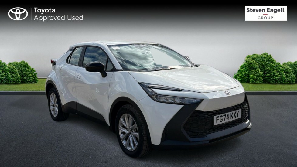 Toyota C-Hr 1.8 Vvt-h Icon Cvt Euro 6 Ss White