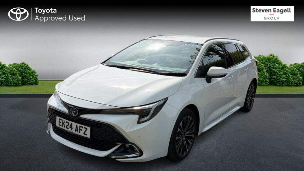 Toyota Corolla 1.8 Vvt-h Design Touring Sports Cvt Euro 6 Ss 5 EK24AFZ White #3