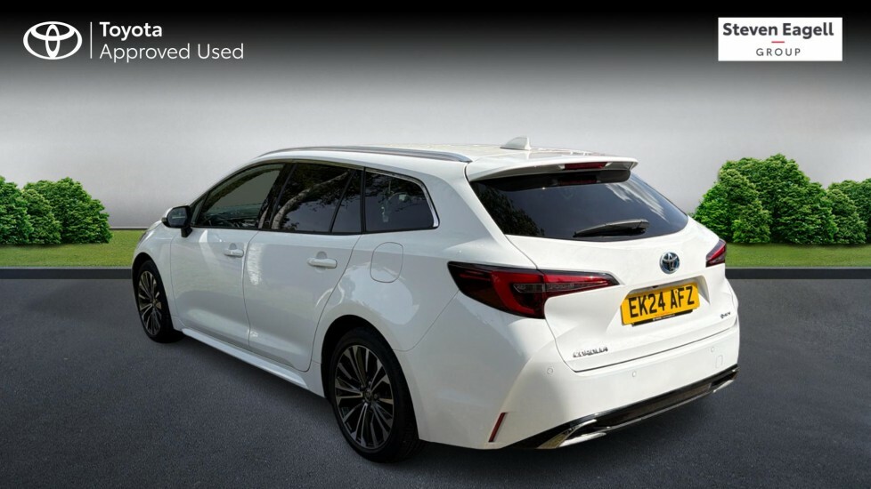 Toyota Corolla 1.8 Vvt-h Design Touring Sports Cvt Euro 6 Ss 5 EK24AFZ White #4