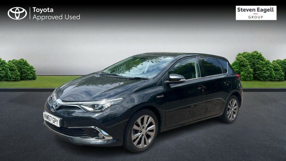 Toyota Auris 1.8 Vvt-h Excel Hatchback Hybrid Cvt Eu KW67GPY Black #3