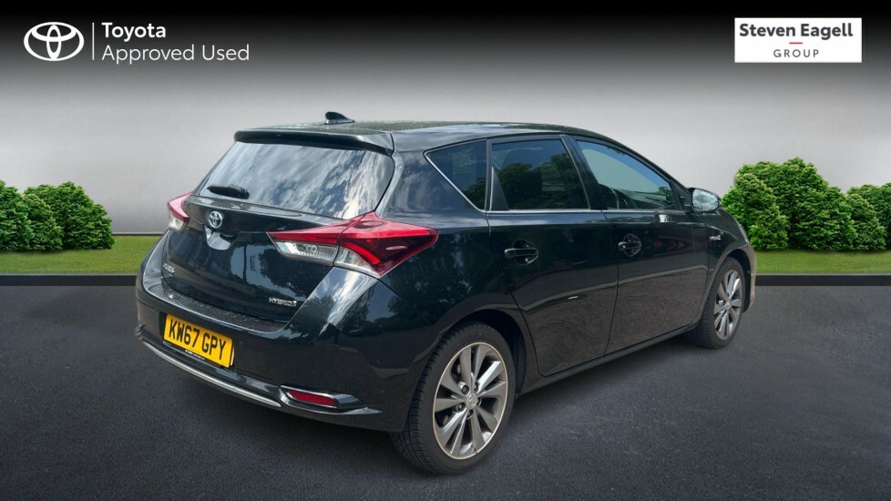 Toyota Auris 1.8 Vvt-h Excel Hatchback Hybrid Cvt Eu KW67GPY Black #2