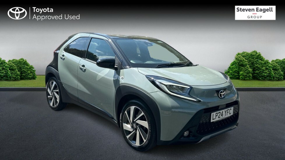 Toyota Aygo X 1.0 Vvt-i Exclusive Hatchback X-shift E Green
