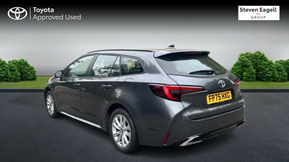 Toyota Corolla 2.0 Vvt-h Icon Touring Sports Cvt Euro 6 Ss Grey #4