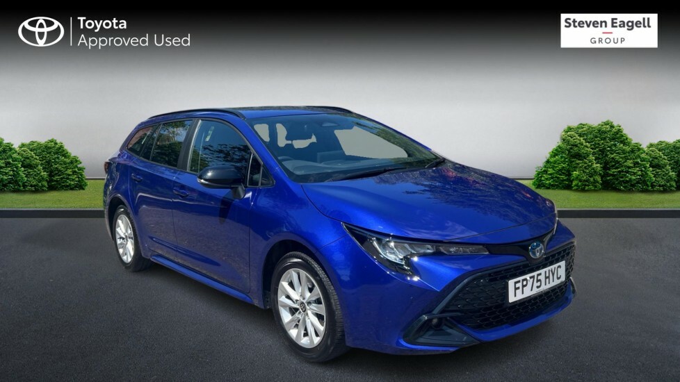 Toyota Corolla 2.0 Vvt-h Icon Touring Sports Cvt Euro 6 Ss FP75HYC Blue