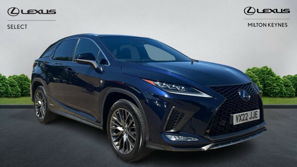Lexus RX 3.5 450H V6 F Sport Suv Hybrid E-cvt 4W Blue