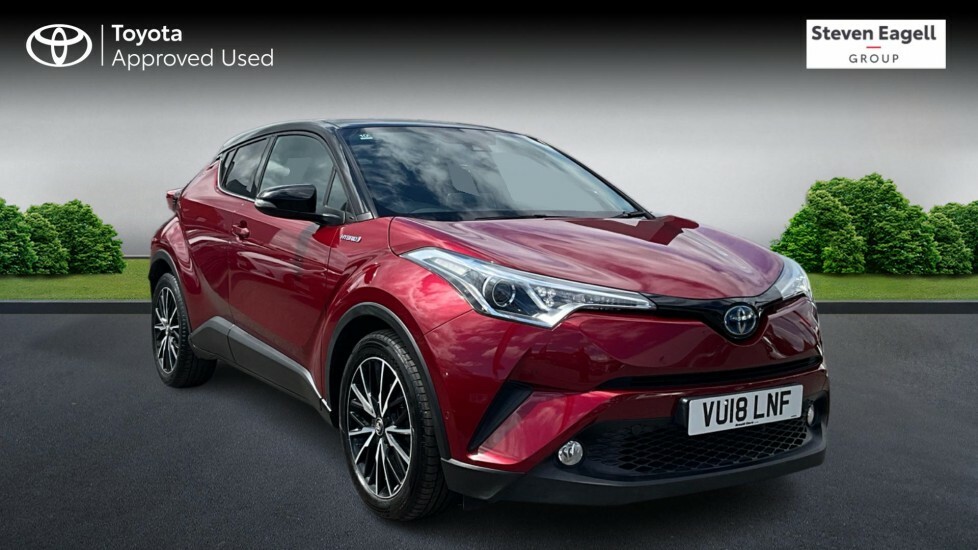 Toyota C-Hr 1.8 Vvt-h Red Edition Cvt Euro 6 Ss Red