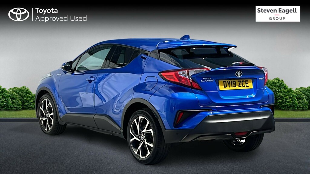 Toyota C-Hr 1.8 Vvt-h Design Cvt Euro 6 Ss DY19ZCE Blue #4