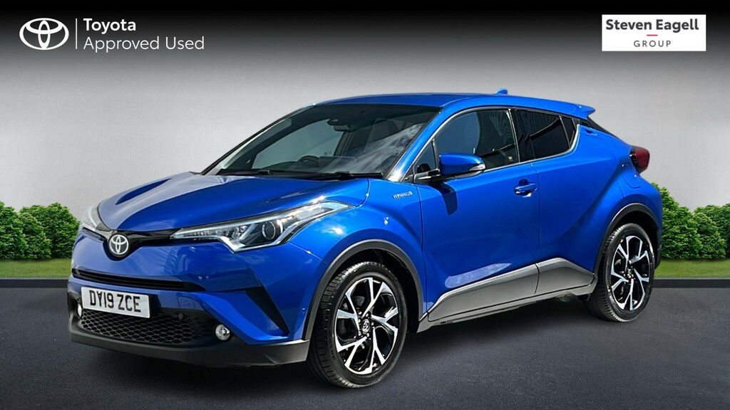 Toyota C-Hr 1.8 Vvt-h Design Cvt Euro 6 Ss DY19ZCE Blue #3
