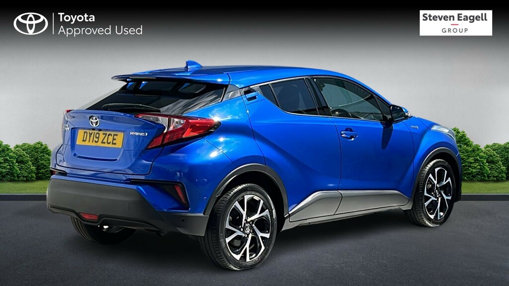 Toyota C-Hr 1.8 Vvt-h Design Cvt Euro 6 Ss DY19ZCE Blue #2