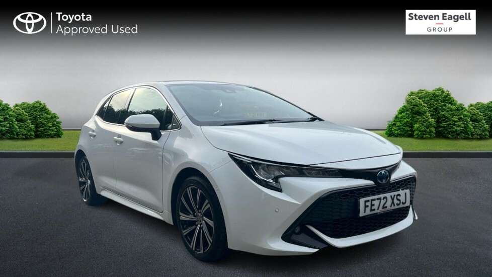 Toyota Corolla 1.8 Vvt-h Design Cvt Euro 6 Ss White