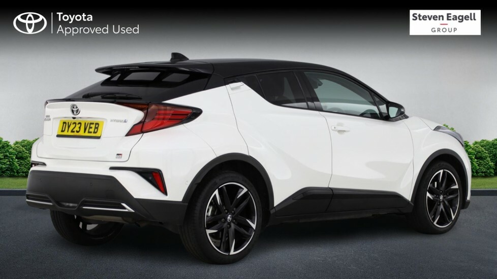 Toyota C-Hr 1.8 Vvt-h Gr Sport Cvt Euro 6 Ss DY23VEB White #2