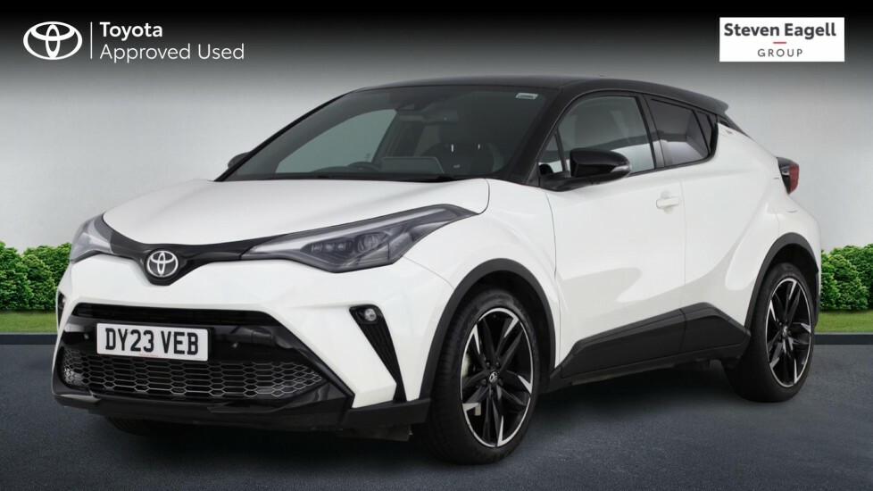 Toyota C-Hr 1.8 Vvt-h Gr Sport Cvt Euro 6 Ss DY23VEB White #3