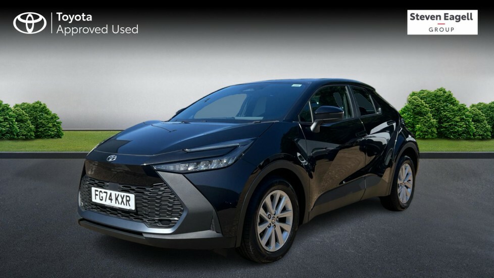 Toyota C-Hr 1.8 Vvt-h Icon Cvt Euro 6 Ss FG74KXR Black #3