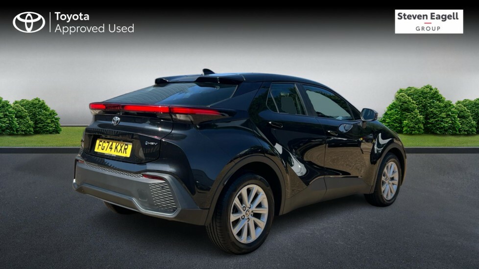 Toyota C-Hr 1.8 Vvt-h Icon Cvt Euro 6 Ss FG74KXR Black #2