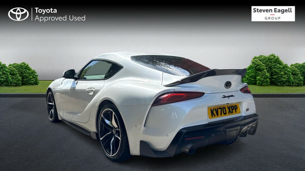 Toyota Supra 3.0T Gr Pro Euro 6 Ss White #4