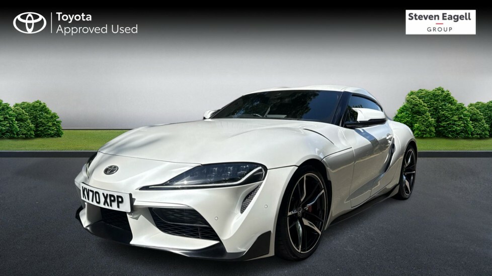 Toyota Supra 3.0T Gr Pro Euro 6 Ss White #3