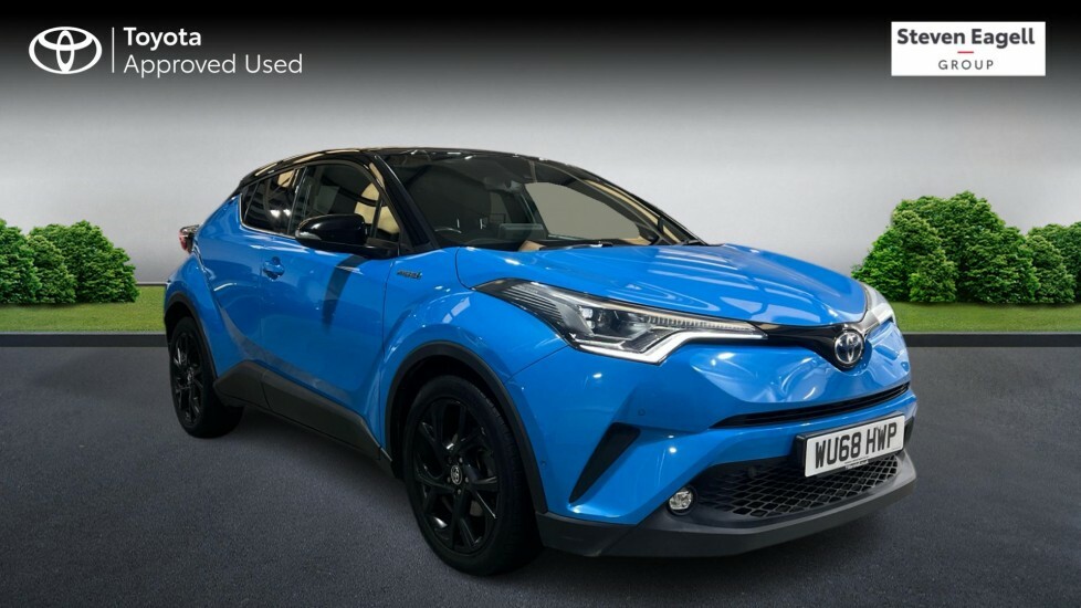 Toyota C-Hr 1.8 Vvt-h Dynamic Cvt Euro 6 Ss Blue