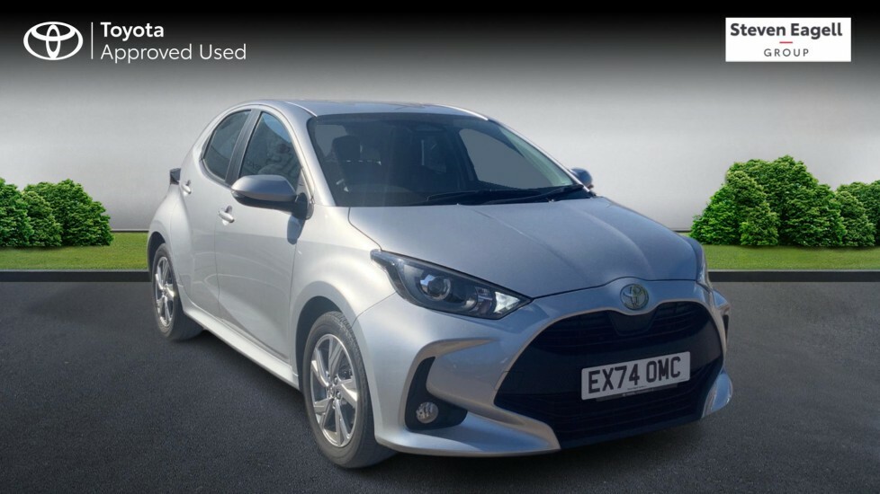 Toyota Yaris 1.5 Vvt-h Icon E-cvt Euro 6 Ss EX74OMC Silver