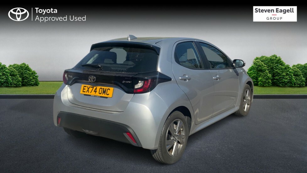 Toyota Yaris 1.5 Vvt-h Icon E-cvt Euro 6 Ss EX74OMC Silver #2