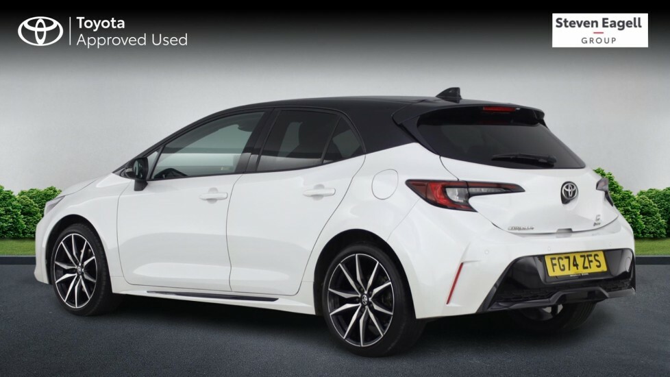 Toyota Corolla 2.0 Vvt-h Gr Sport Cvt Euro 6 Ss FG74ZFS White #4
