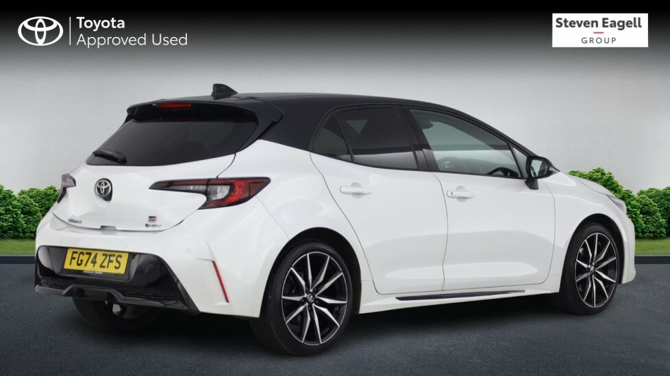Toyota Corolla 2.0 Vvt-h Gr Sport Cvt Euro 6 Ss FG74ZFS White #2
