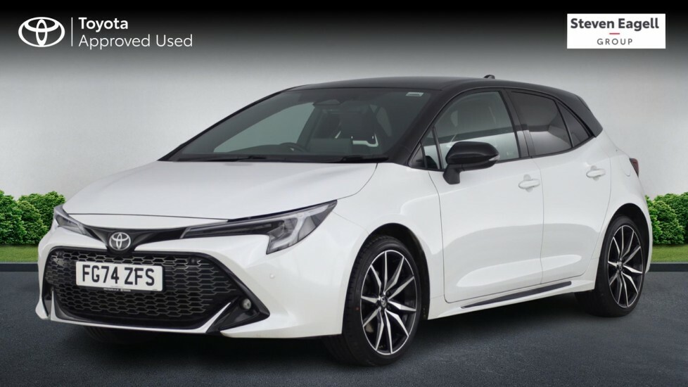 Toyota Corolla 2.0 Vvt-h Gr Sport Cvt Euro 6 Ss FG74ZFS White #3