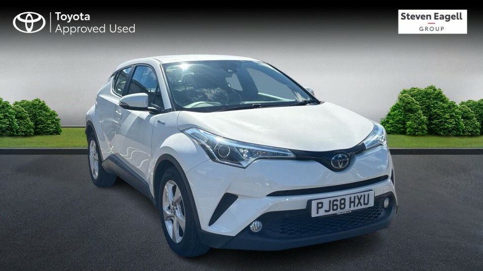 Toyota C-Hr 1.8 Vvt-h Icon Cvt Euro 6 Ss White