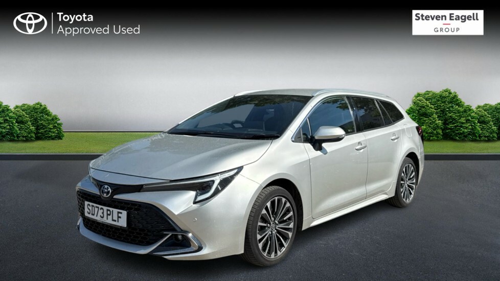 Toyota Corolla 1.8 Vvt-h Design Touring Sports Cvt Euro 6 Ss 5 SD73PLF Silver #3