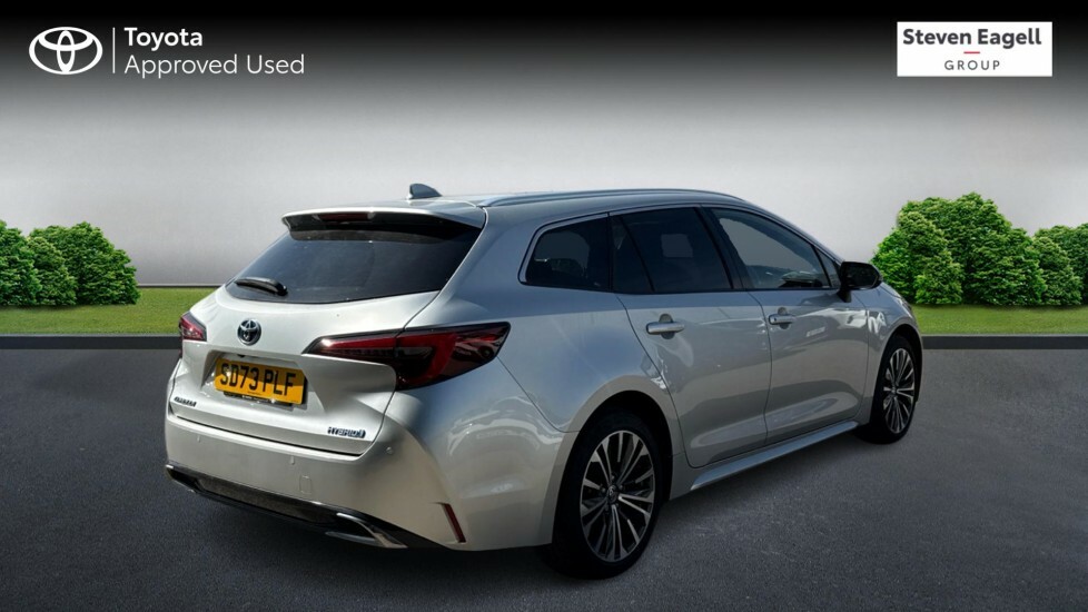 Toyota Corolla 1.8 Vvt-h Design Touring Sports Cvt Euro 6 Ss 5 SD73PLF Silver #4